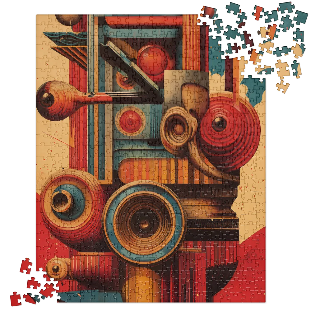 Geometric Symphony | Jigsaw Puzzle | 520 pieces