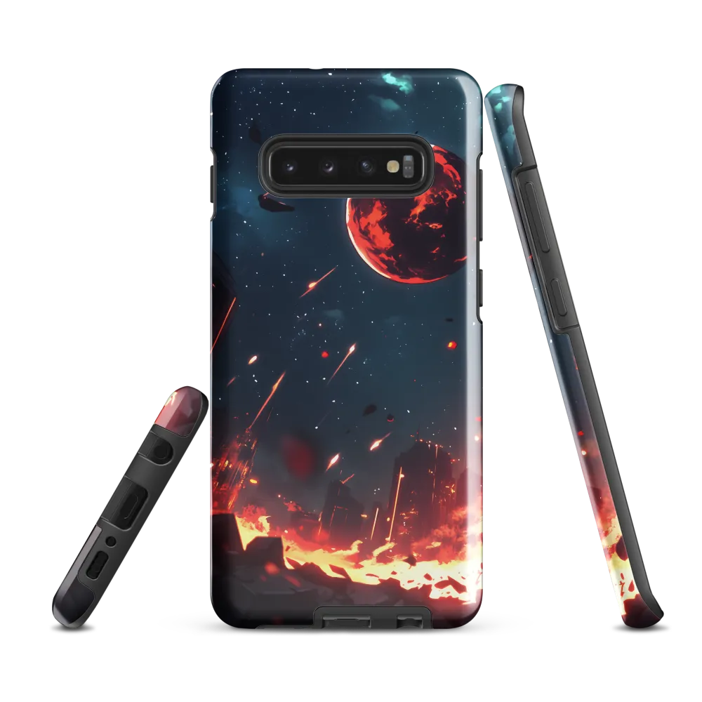 Celestial Catastrophe | Phone Case |  S10 Plus | Tough Case | Glossy