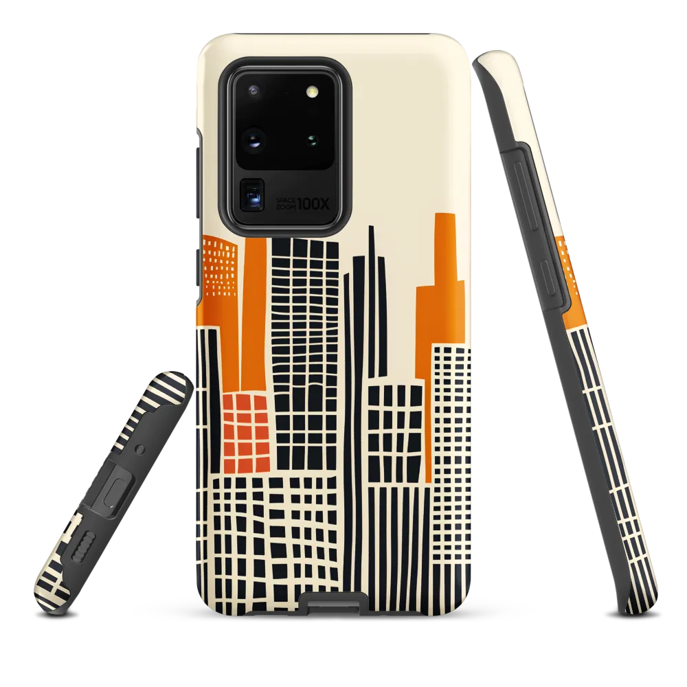 Urban Rhythms: A Graphic Cityscape