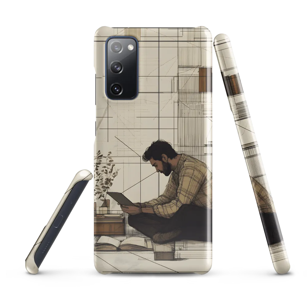 Quiet Reflections in Line | Phone Case |  S20 FE | Snap Case | Glossy