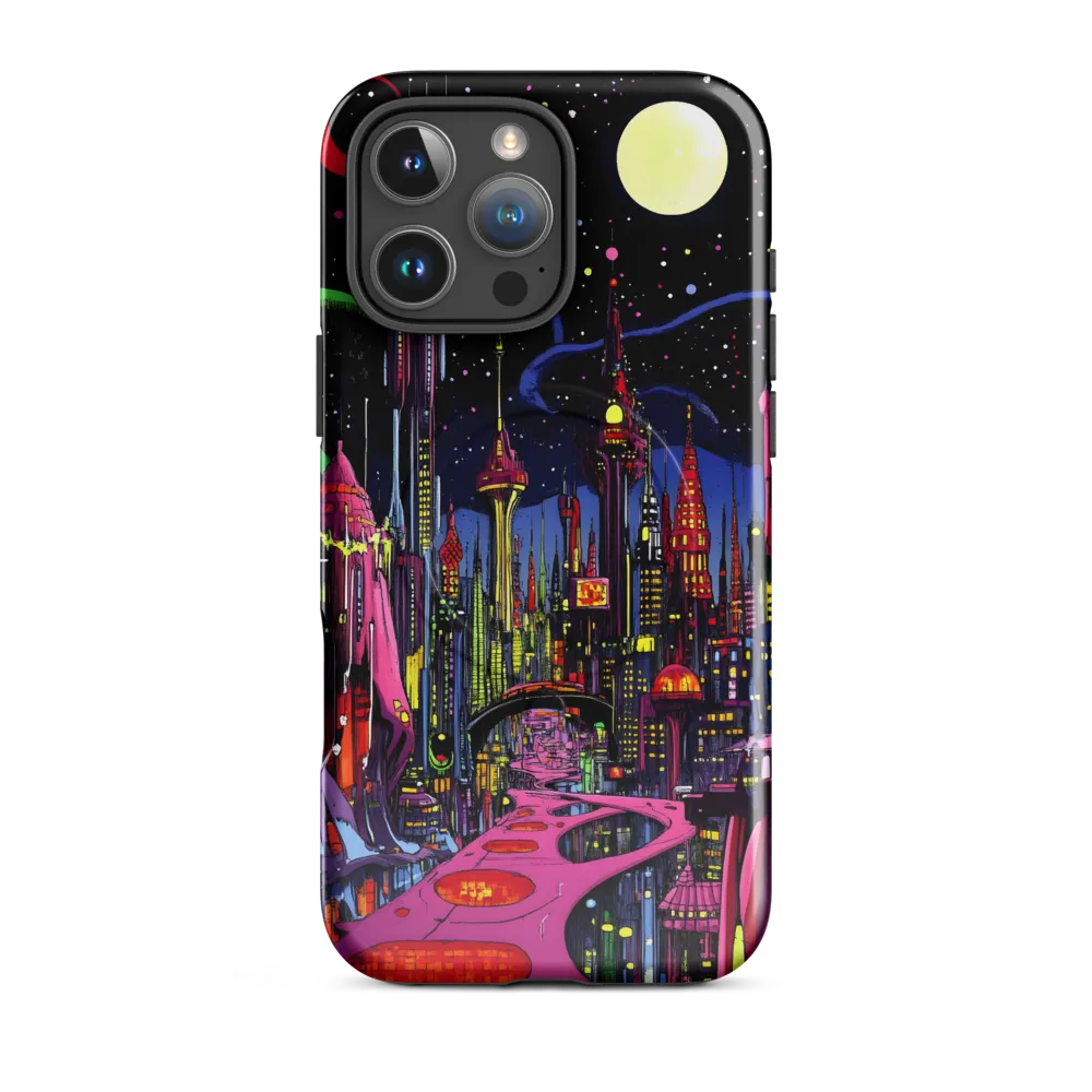 Neon Dreams of a Futuristic City