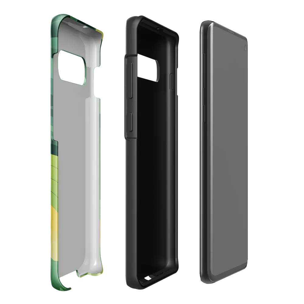 Serenity in Green | Phone Case |  S10 Plus | Tough Case | Glossy