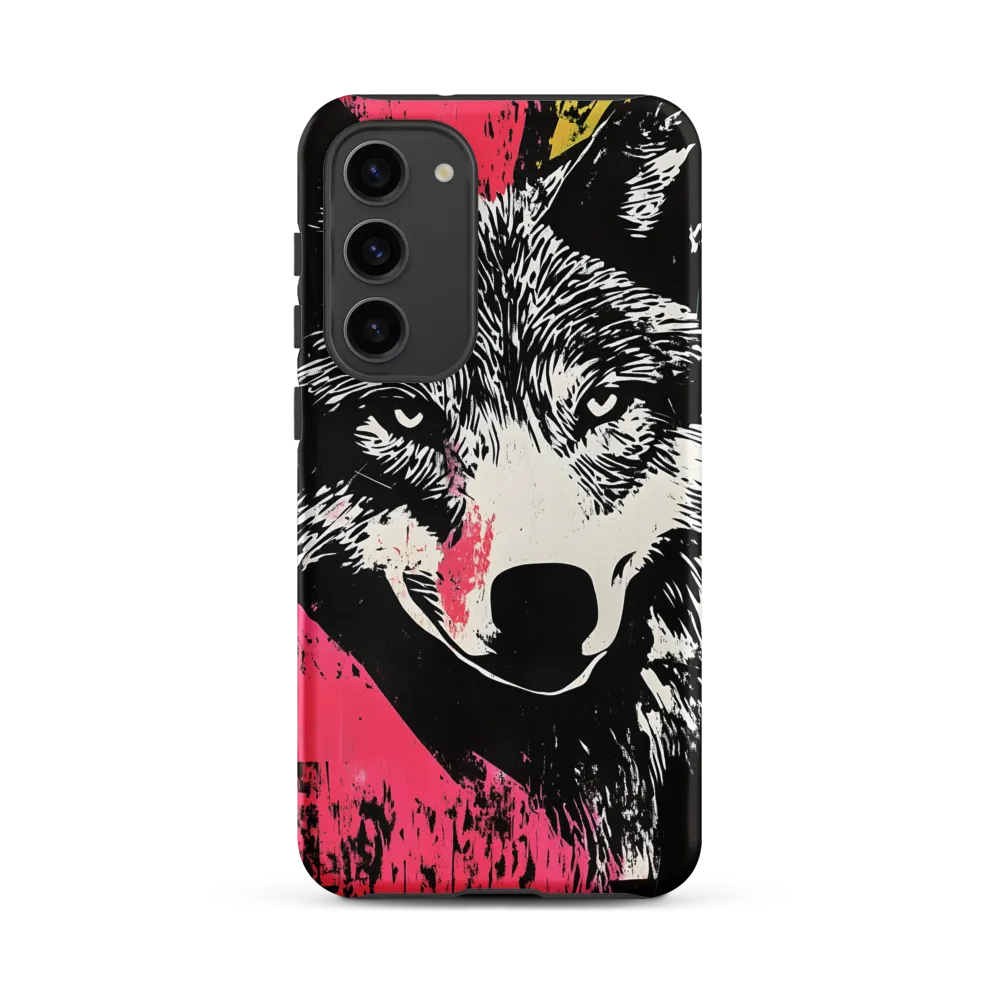 Intense Gaze of the Wolf