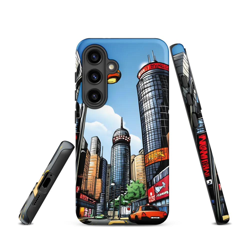 Urban Pulse: A Comic Cityscape
