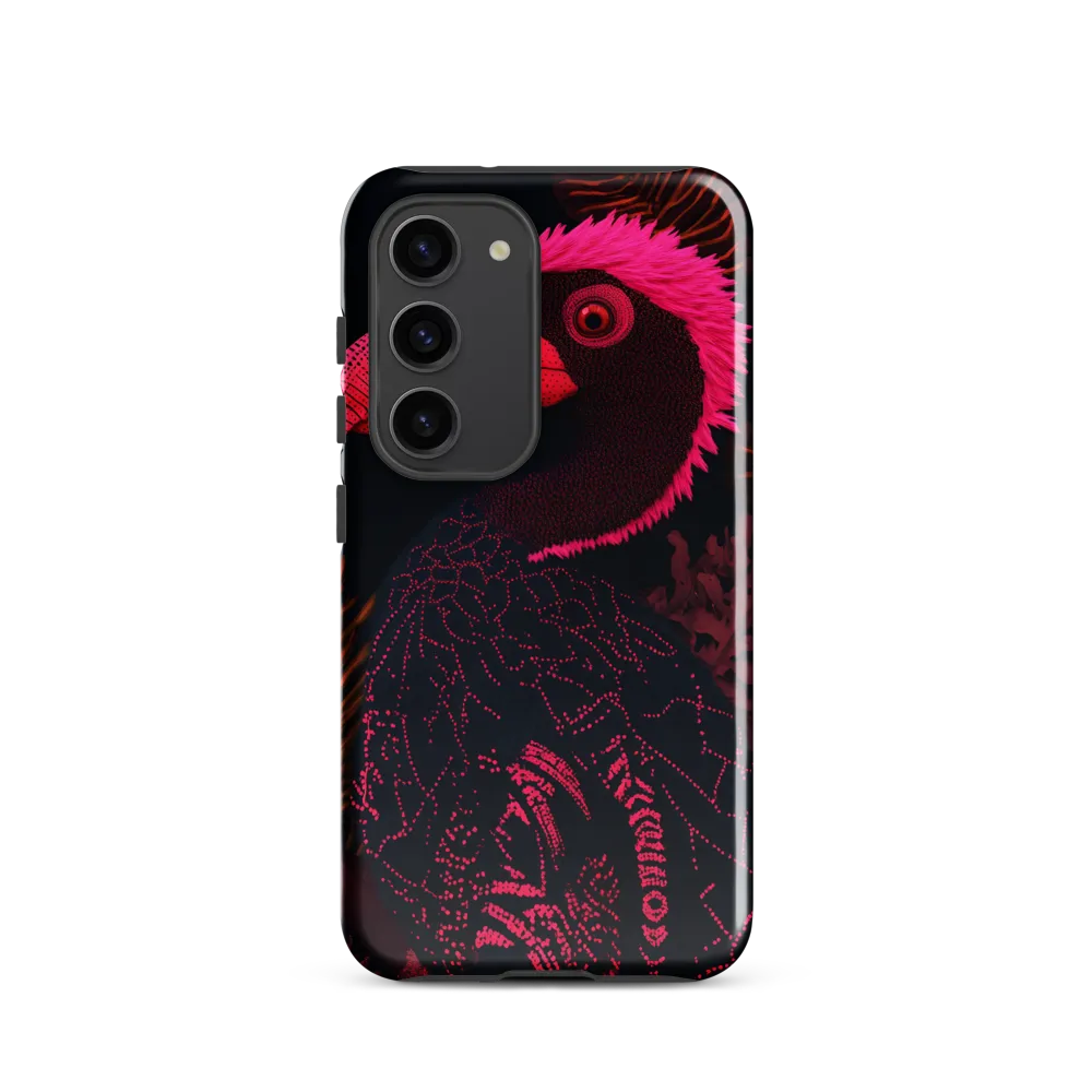 Tropical Echoes: A Modern Avian Portrait