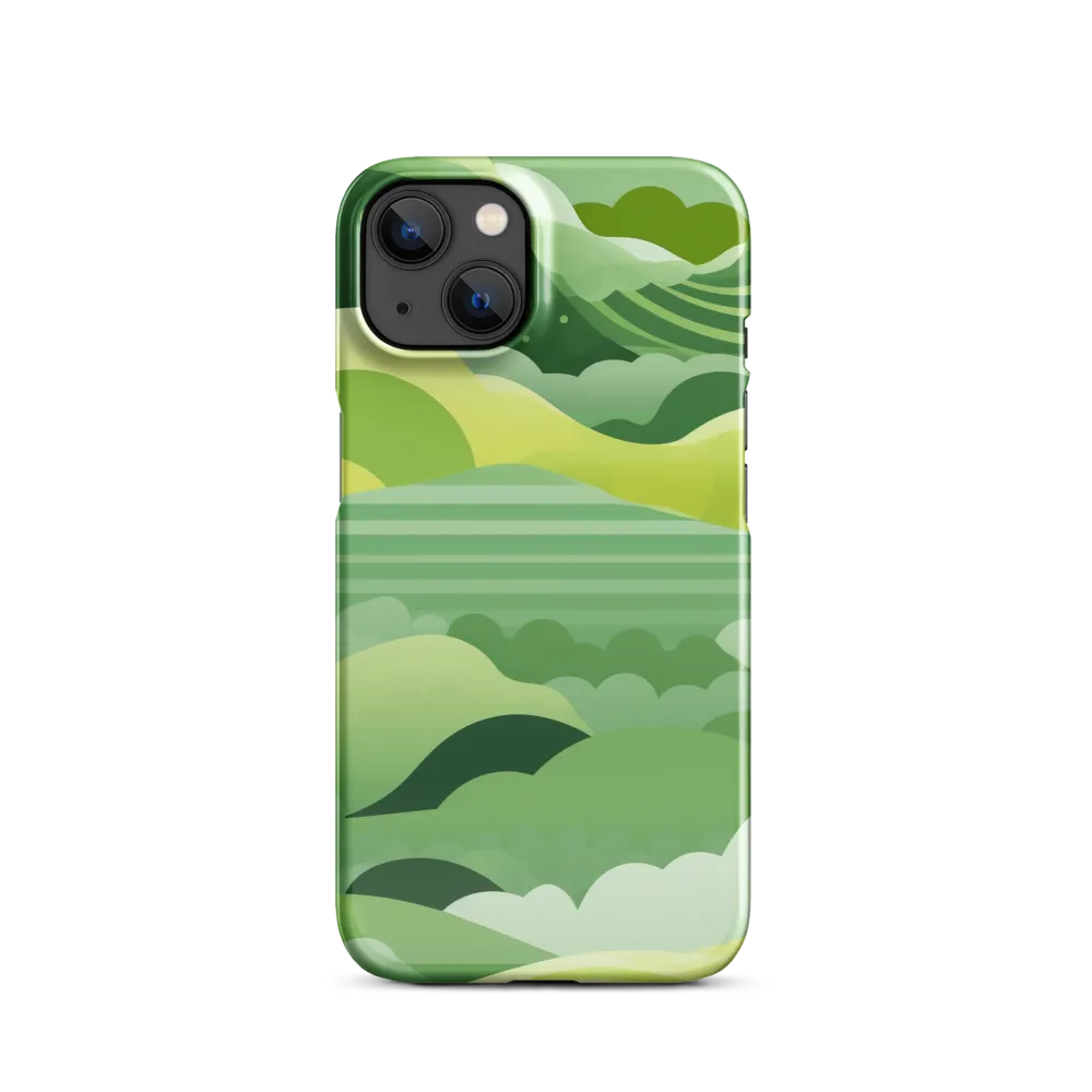 Tranquility in Green Waves
