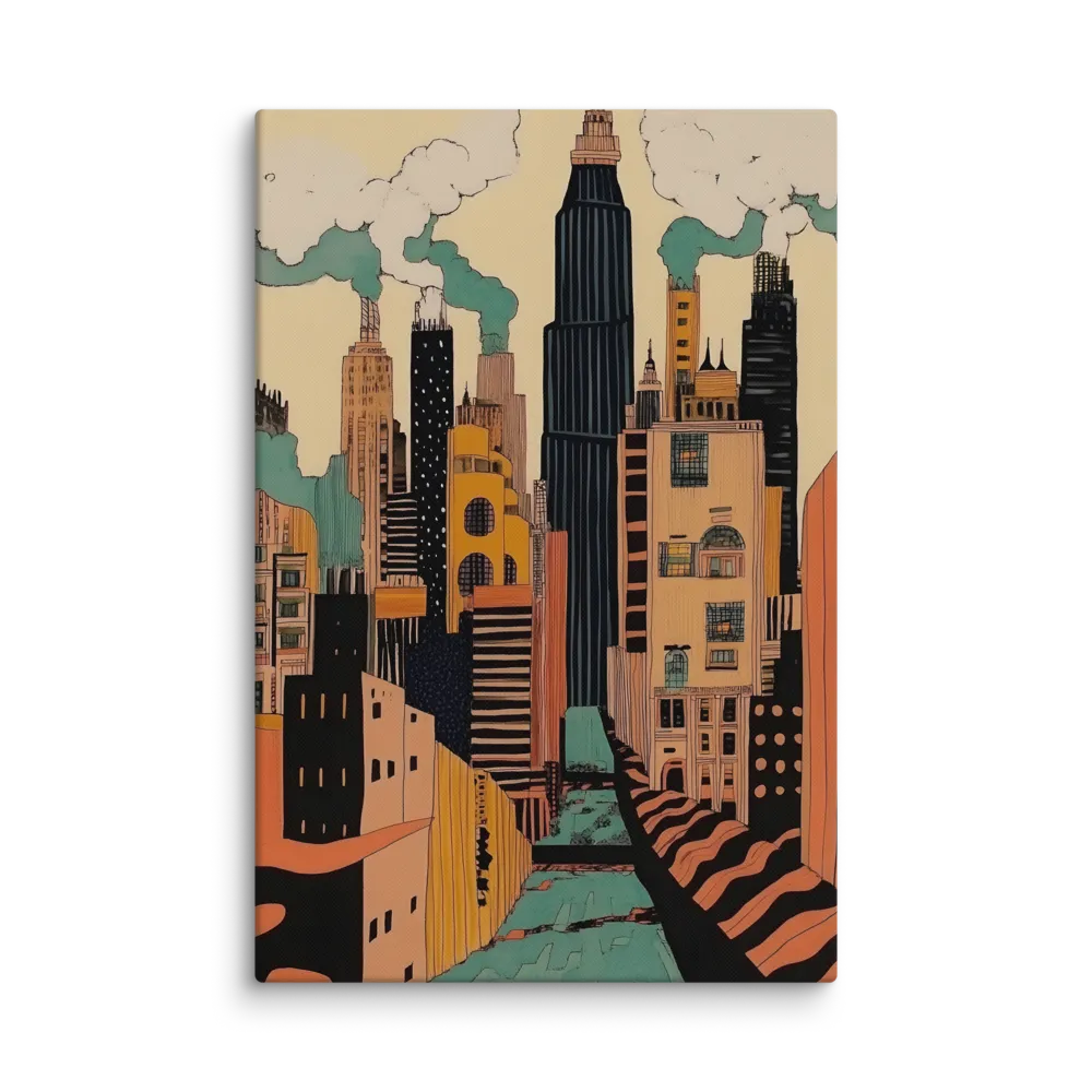 Urban Symphony in Ink