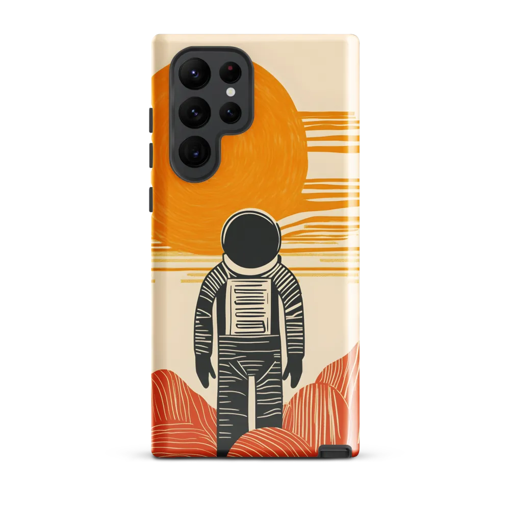 Contemplation on a Distant World | Phone Case |  S22 Ultra | Tough Case | Glossy