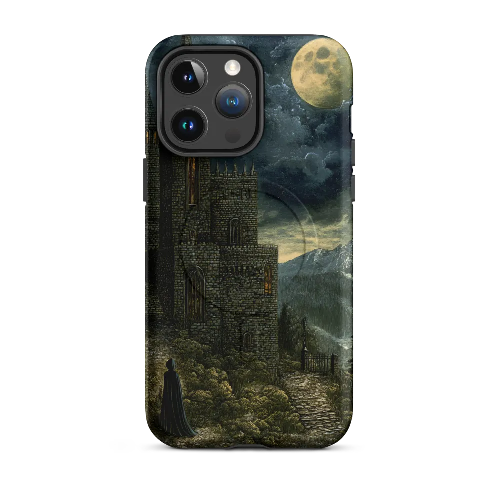 Whispers of the Moonlit Castle | Phone Case |  14 Pro Max | MagSafe® Tough Case | Matte