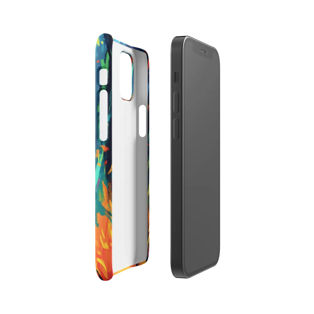 Joyful Escape into Nature | Phone Case |  12 Mini | Snap Case | Matte