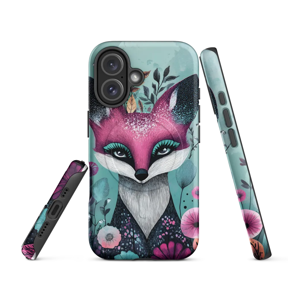 Whimsical Fox Among Blossoms