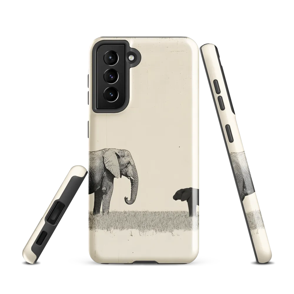 Contrasting Companions | Phone Case |  S21 | Tough Case | Glossy