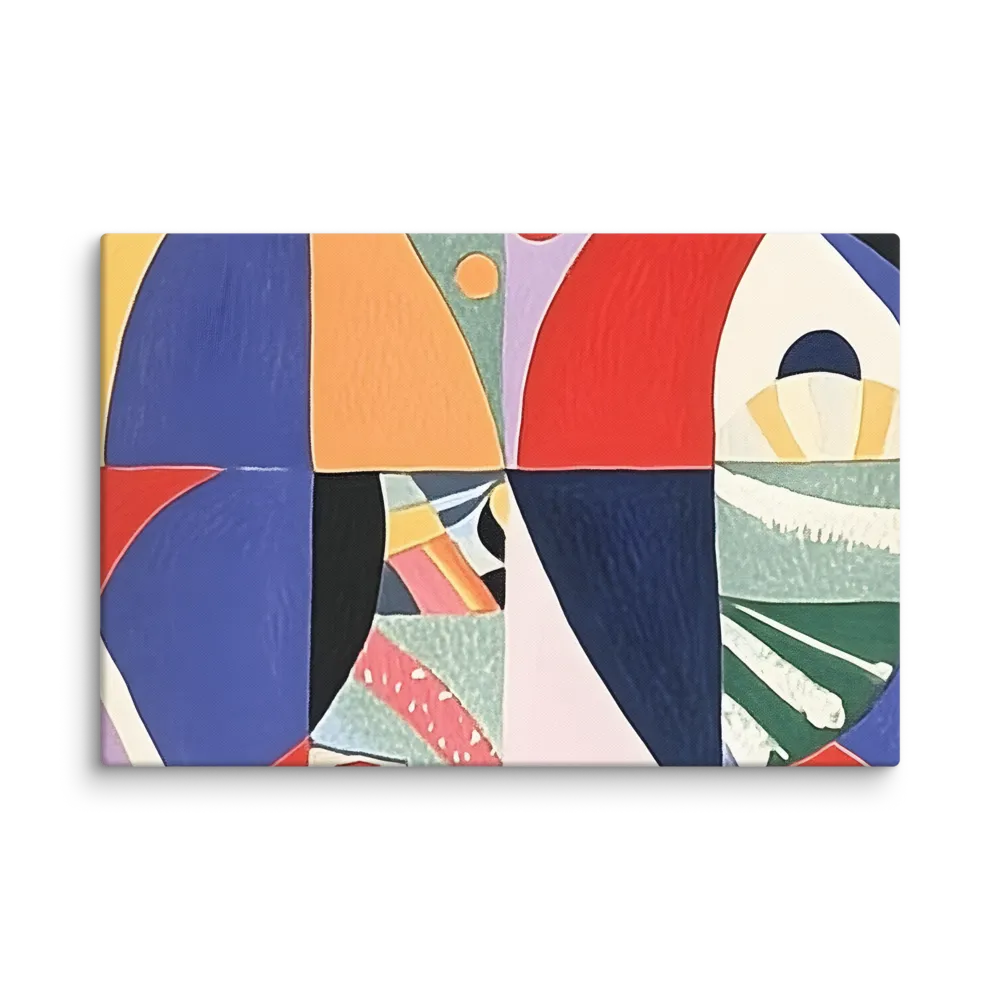 Dynamic Mosaic Symmetry | Canvas | 20″×30″
