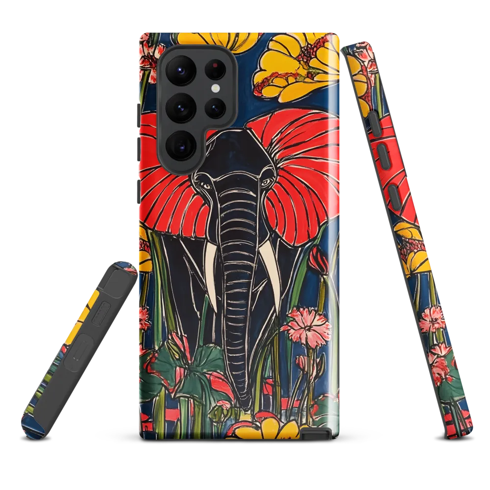Elephant in Bloom