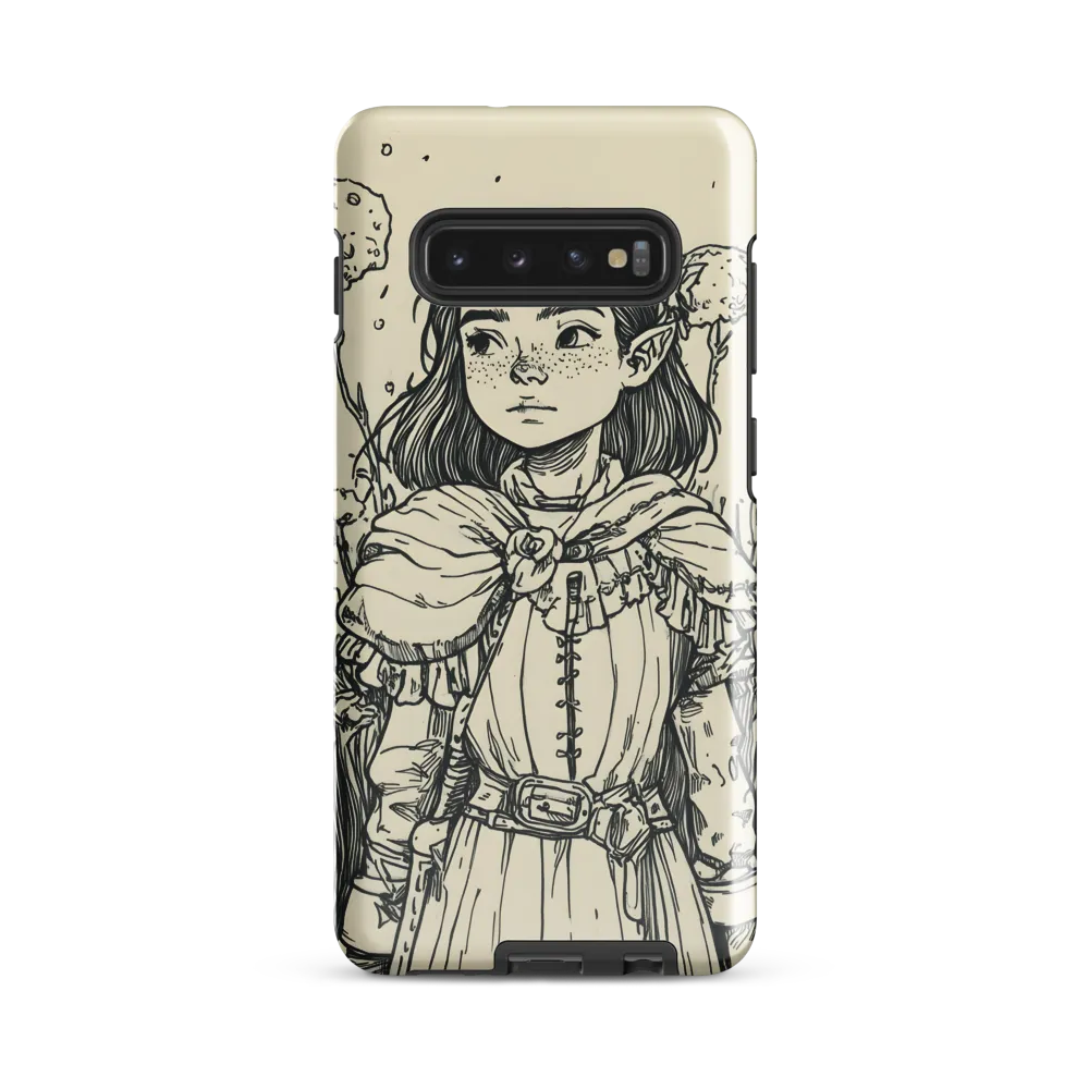 A Young Guardian of Nature | Phone Case |  S10 Plus | Tough Case | Glossy