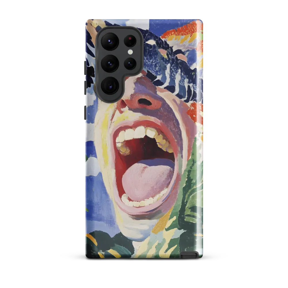 The Echo of Anguish | Phone Case |  S22 Ultra | Tough Case | Glossy
