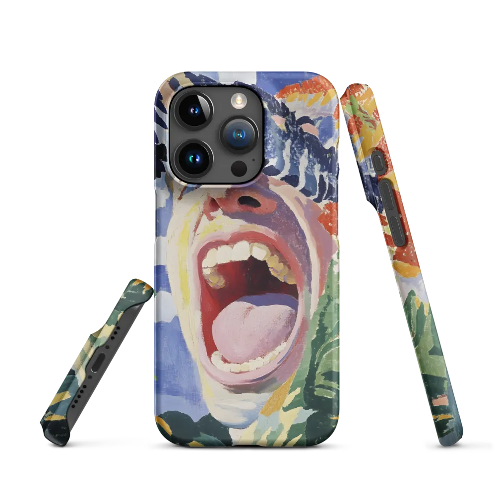 The Echo of Anguish | Phone Case |  15 Pro | Snap Case | Matte