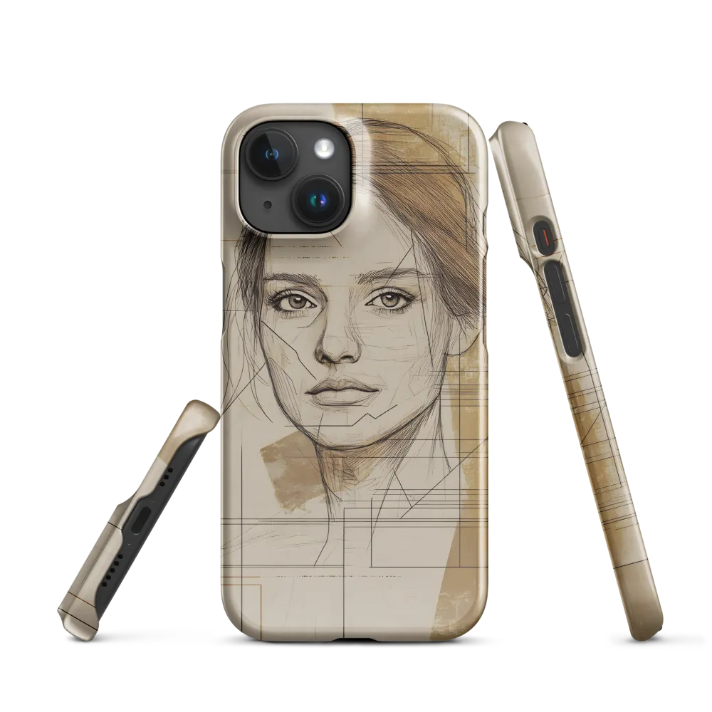 Geometric Elegance: A Modern Portrait