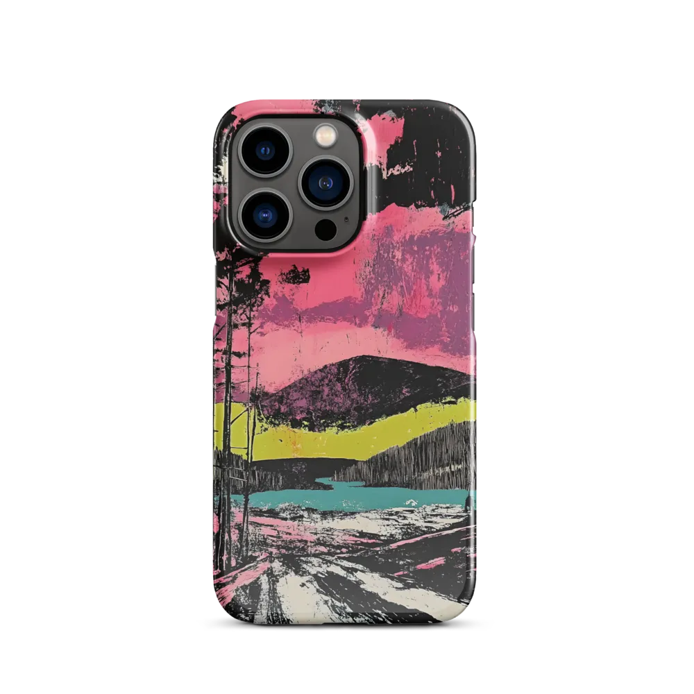Vibrant Horizons: A Landscape in Contrast