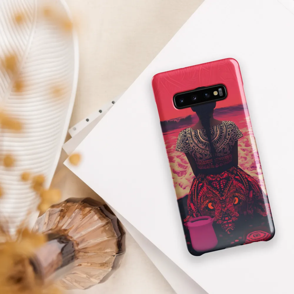 Reflections on a Vibrant Shore | Phone Case |  S10 Plus | Snap Case | Glossy