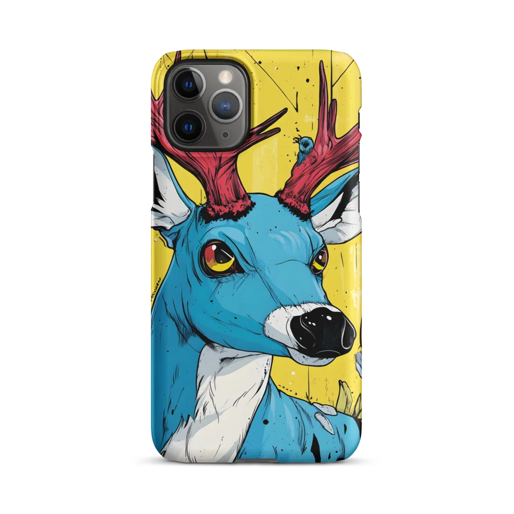 Vivid Antlers: A Modern Take on Nature