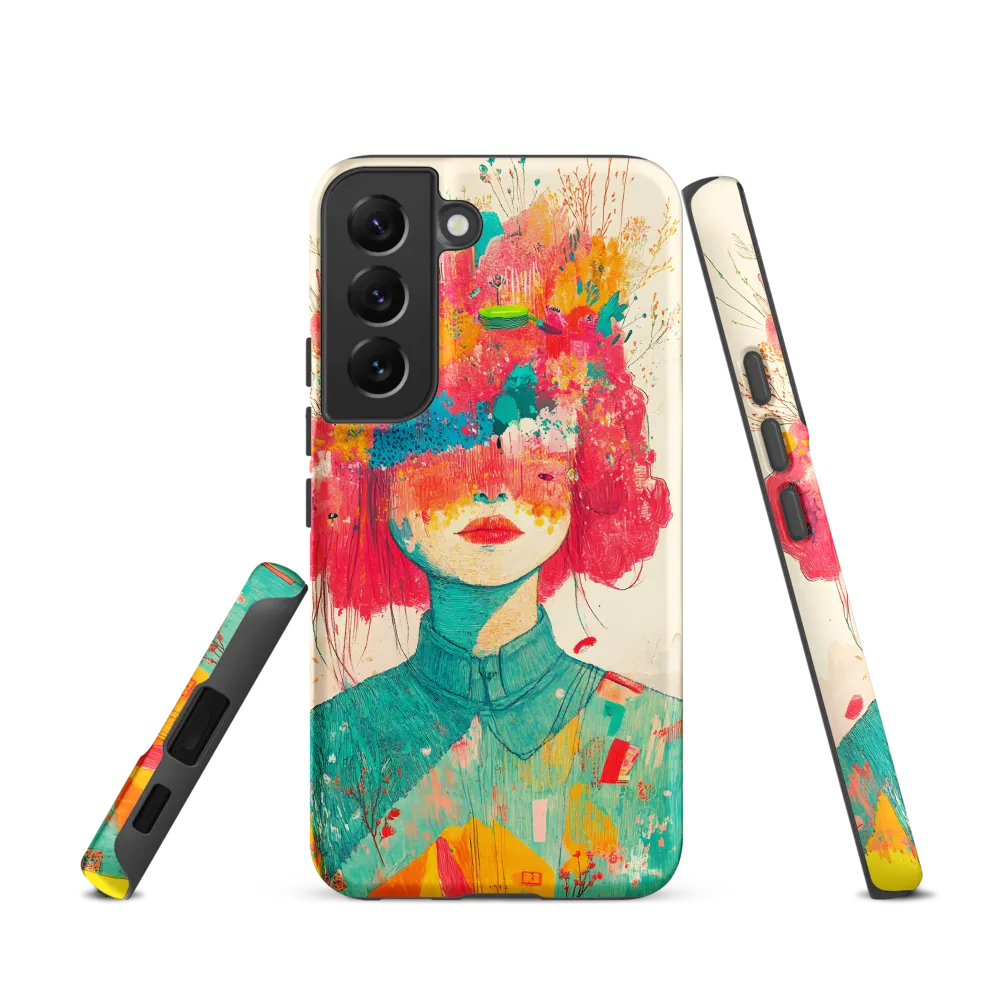 Whimsical Floral Portrait