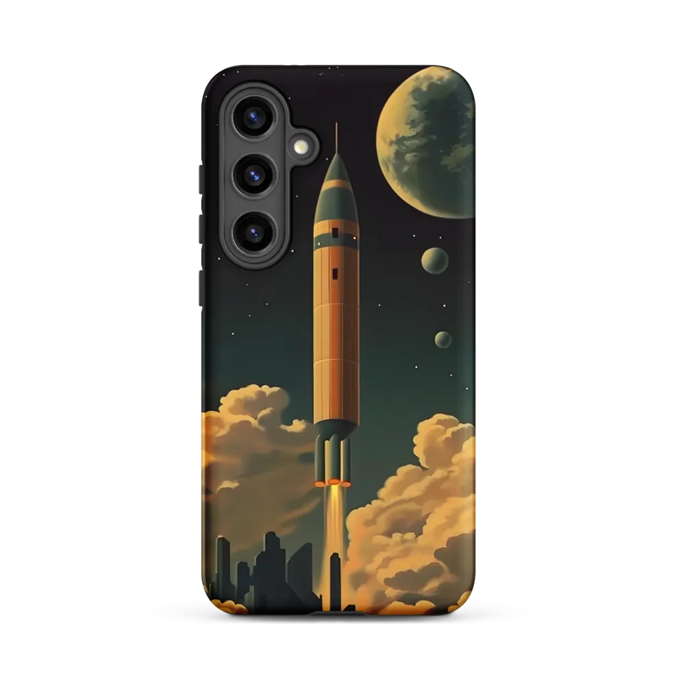 Journey Through the Cosmic Frontier | Phone Case |  S24 Plus | Tough Case | Matte