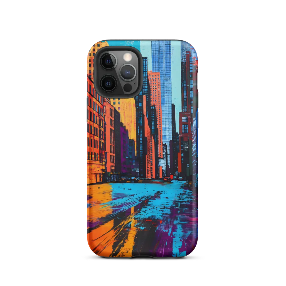 Vibrant Urban Horizons | Phone Case |  12 Pro | Tough Case | Matte