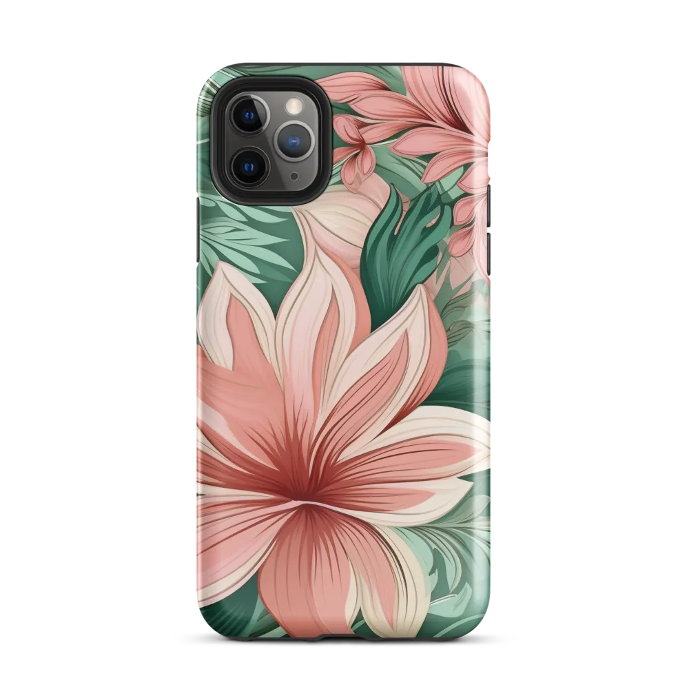 Tropical Blossoms | Phone Case |  11 Pro Max | Tough Case | Glossy