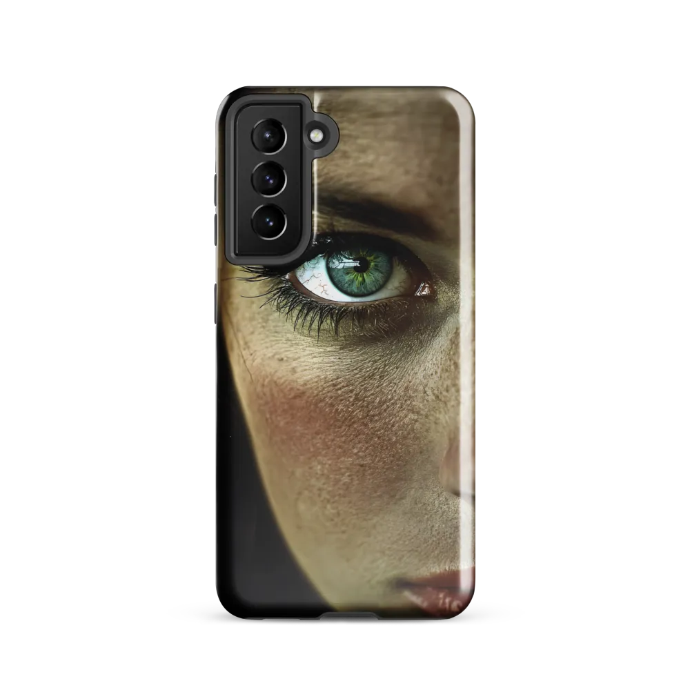 Eye of Intensity | Phone Case |  S21 | Tough Case | Glossy