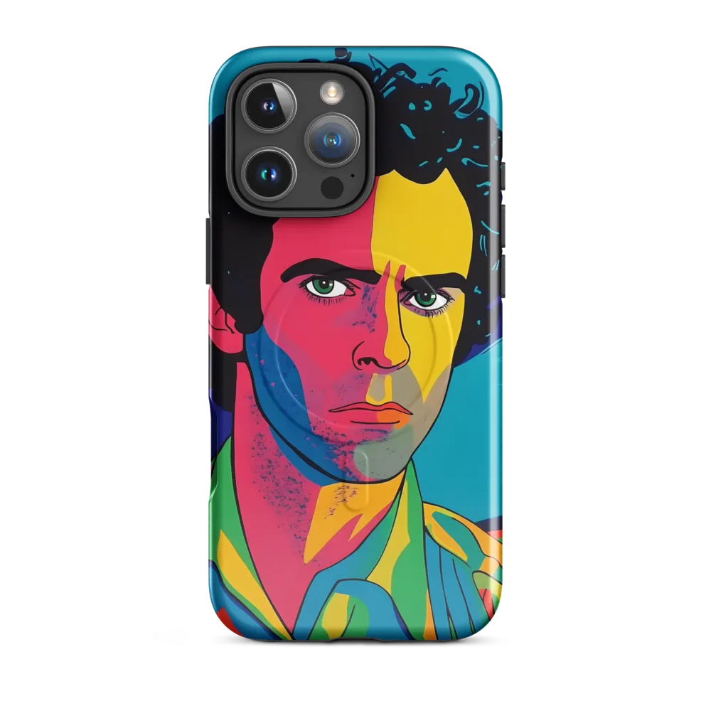 Electric Visage: A Portrait of Vibrance