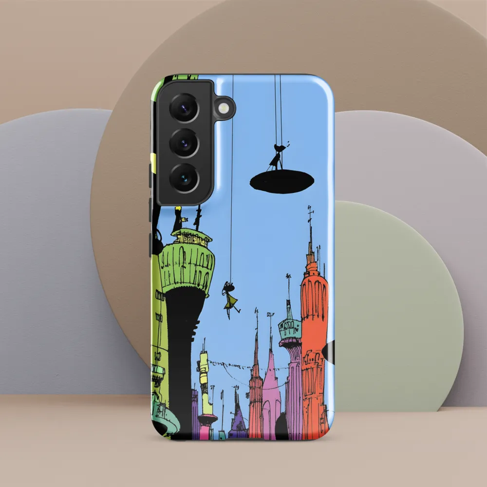 Whimsical Heights: A Futuristic Cityscape