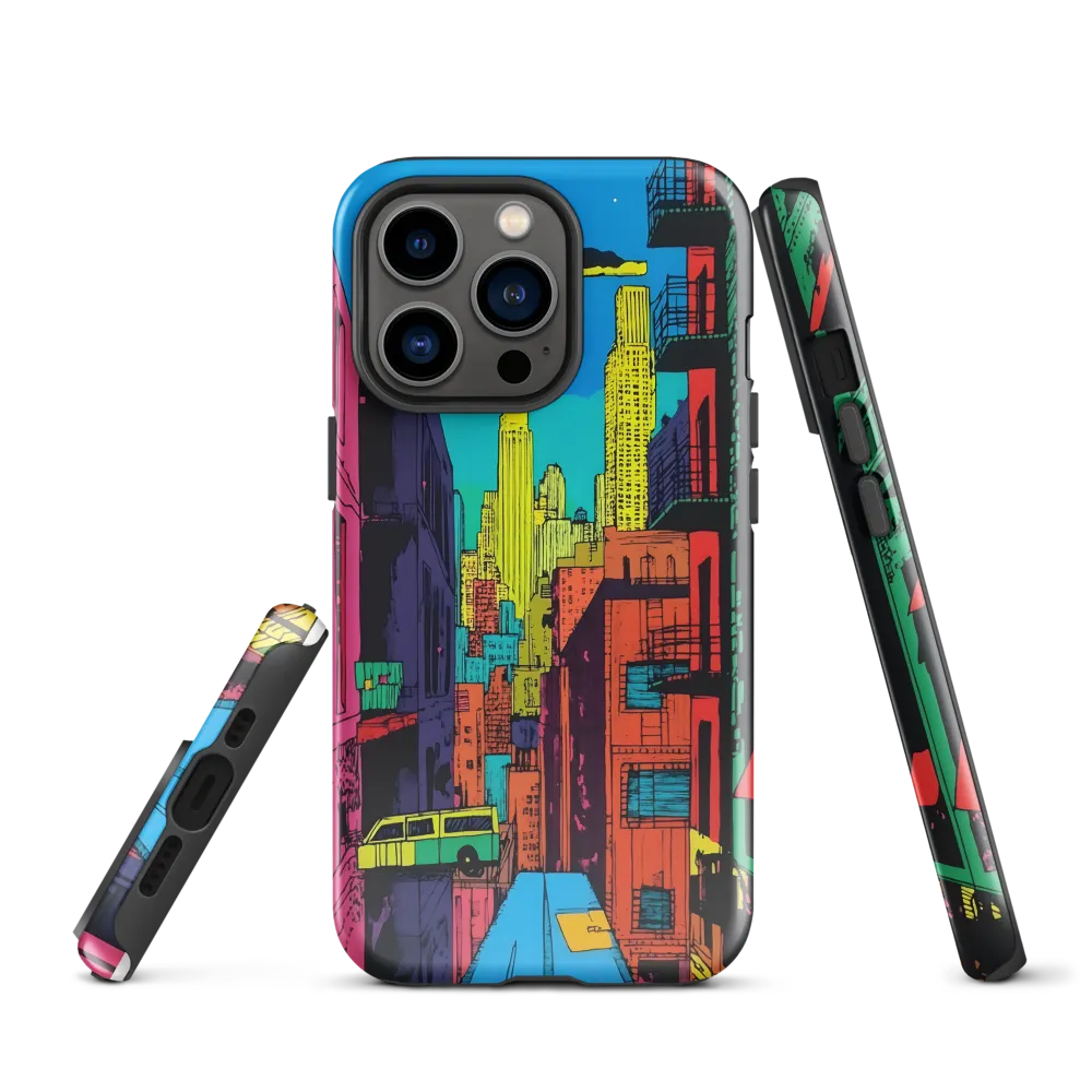 Urban Vibrance: A Pop Art Cityscape