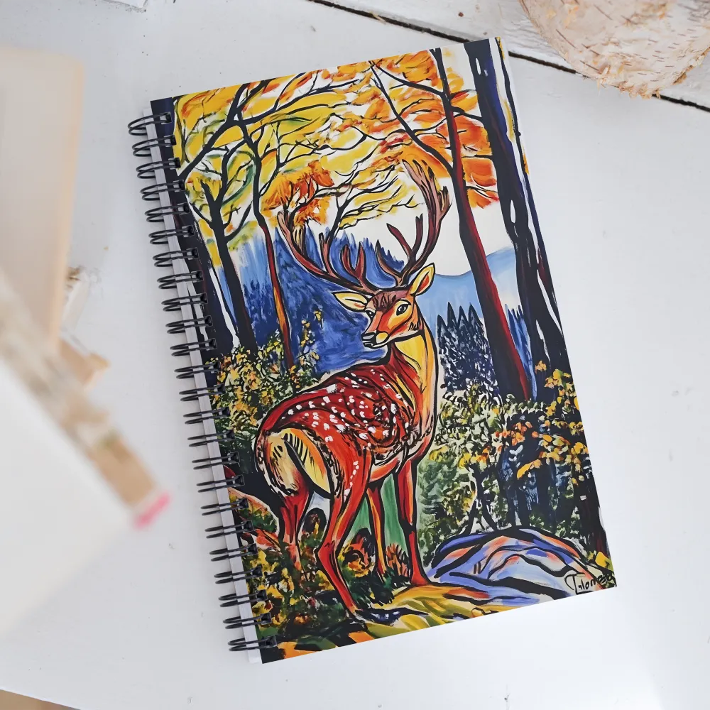 Majestic Serenity of the Forest | Spiral Notebook