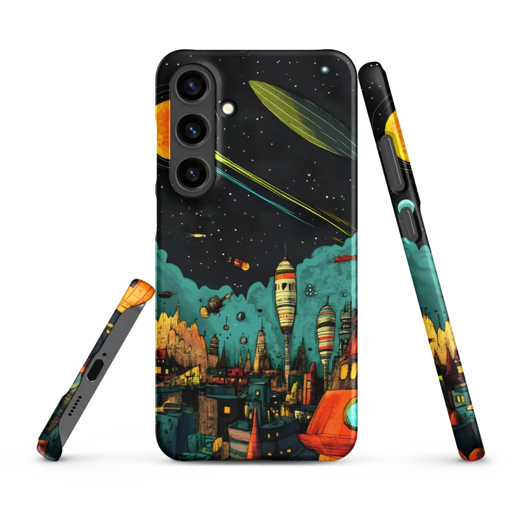 Galactic Cityscape: A Journey Through Imagination