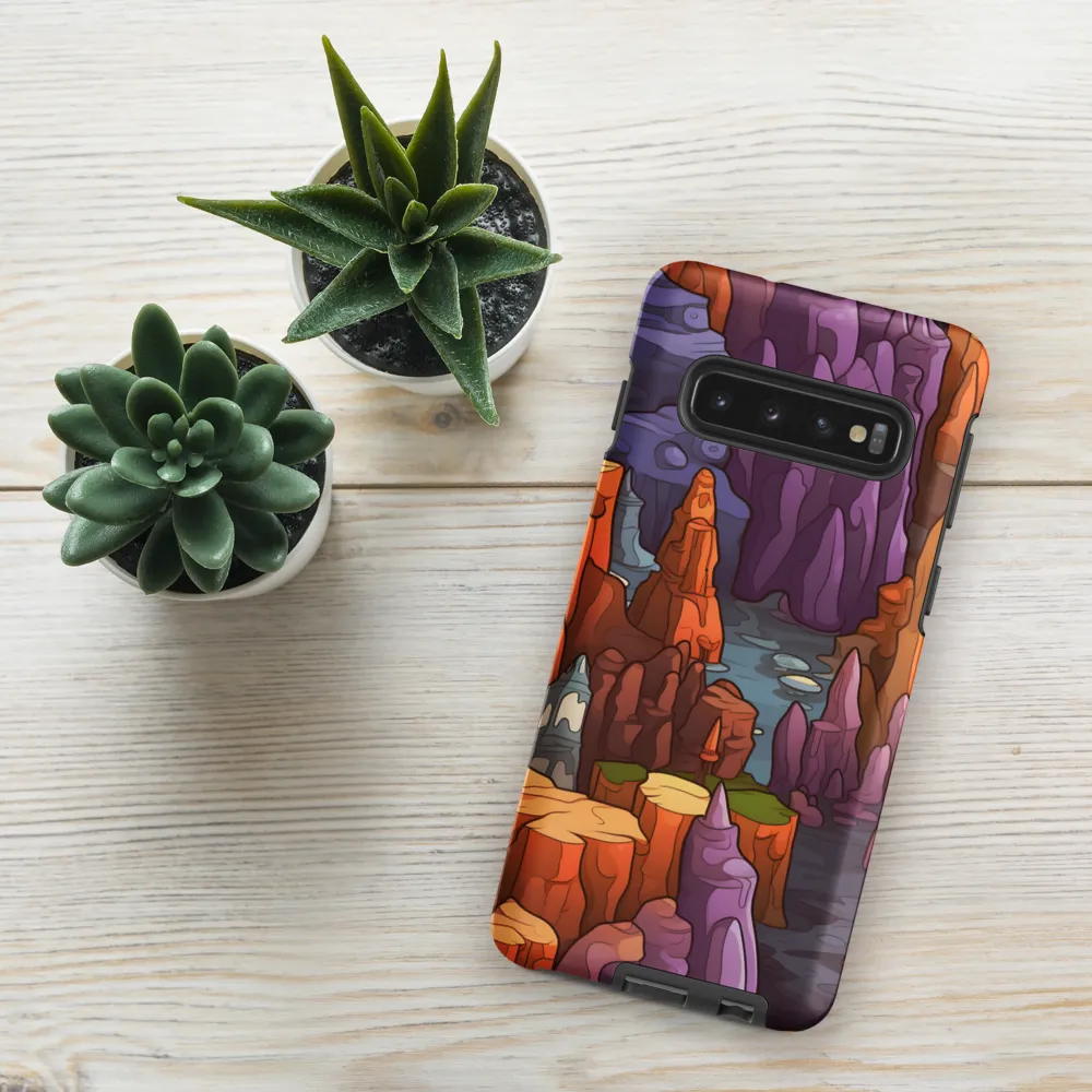 Vibrant Rockscape: A Digital Odyssey