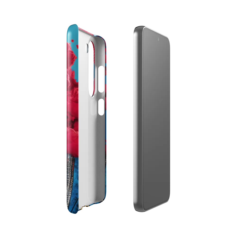 Bold Elegance in Digital Fashion | Phone Case |  S23 | Snap Case | Glossy