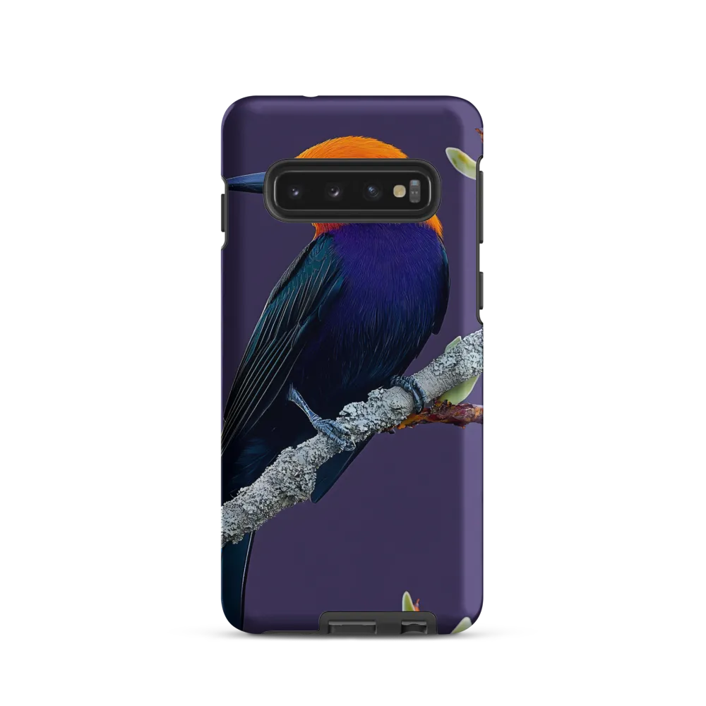 Violet Perch with Golden Crown