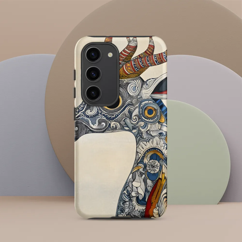 Whimsical Elegance: The Surreal Giraffe