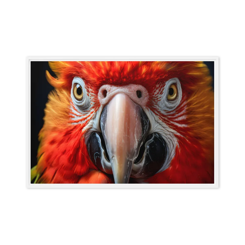 The Fiery Gaze of the Parrot