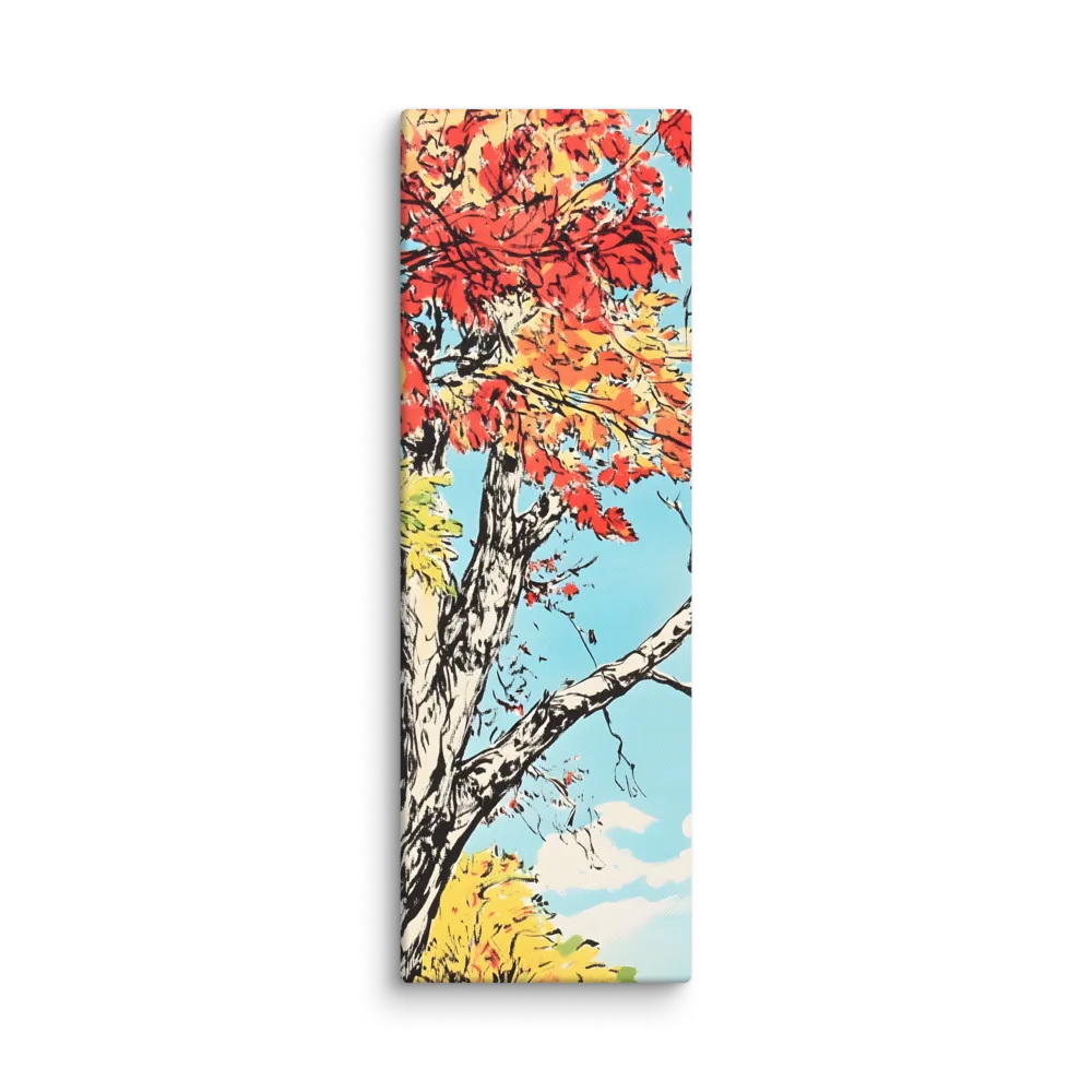 Autumn's Embrace | Canvas | 20″×60″