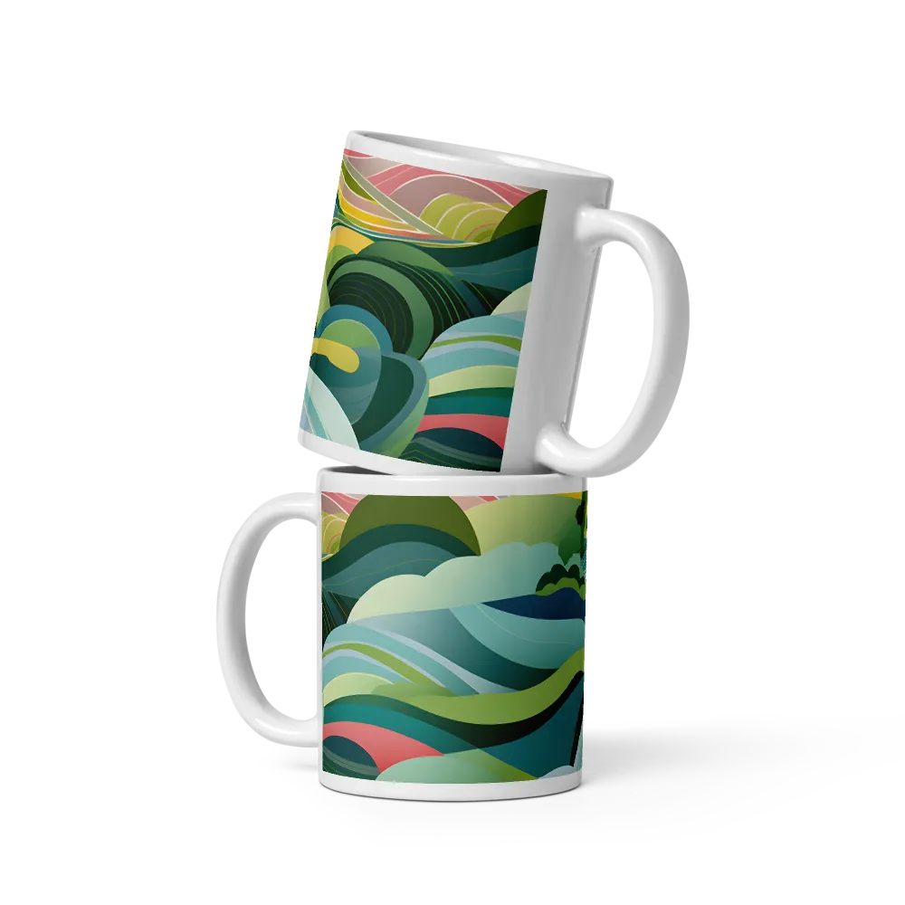 Waves of Serenity | Mugs | Multiple Sizes & Colors