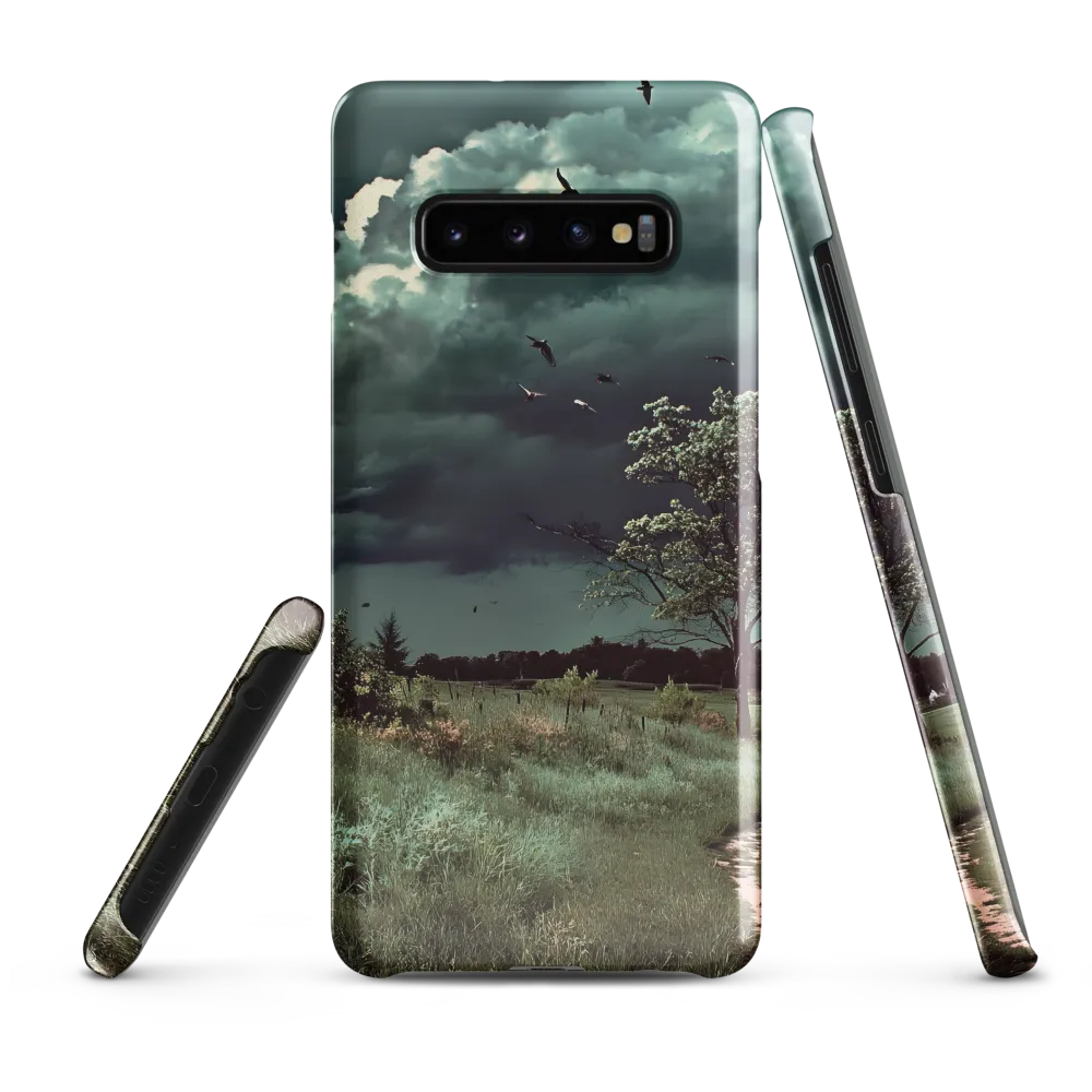 Whispers of the Storm | Phone Case |  S10 Plus | Snap Case | Glossy