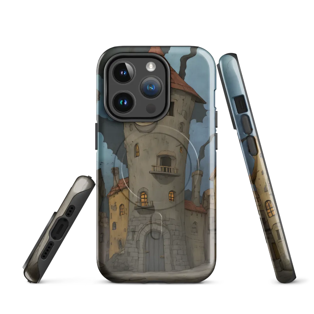 The Enigmatic Watchtower | Phone Case |  14 Pro | MagSafe® Tough Case | Glossy