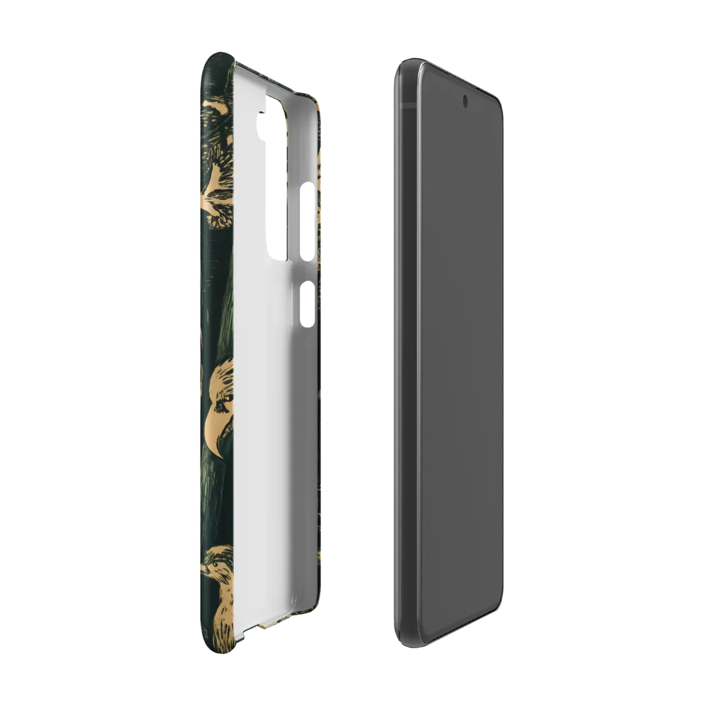 Forest Guardian: A Whimsical Encounter | Phone Case |  S21 FE | Snap Case | Matte