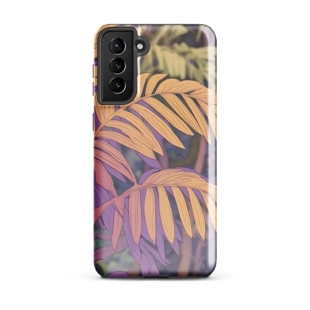 Harmonious Leaves in Digital Twilight