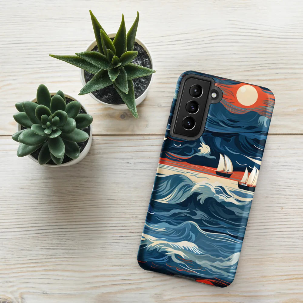 Ocean Whispers: A Voyage at Dusk