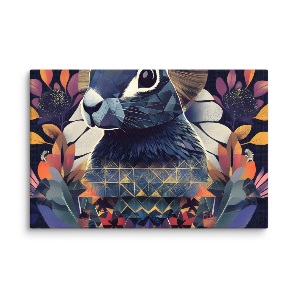 Ethereal Bunny: A Geometric Wonderland