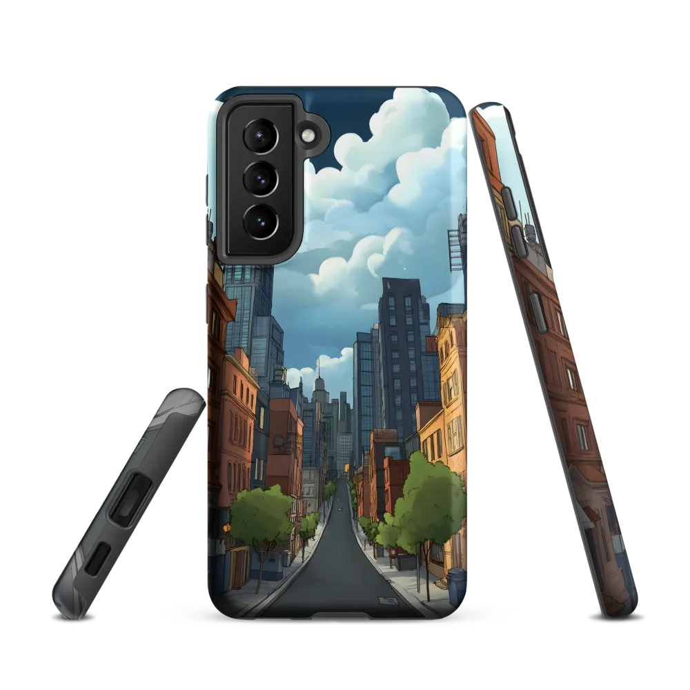 Urban Serenity: A Digital Cityscape