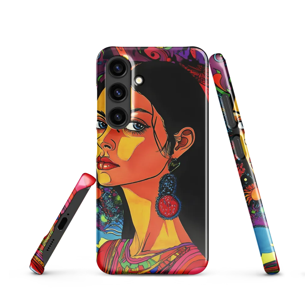 Ethereal Dreamscape in Vivid Colors | Phone Case |  S24 | Snap Case | Glossy